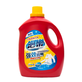 泡樂強效抗菌洗衣乳4入