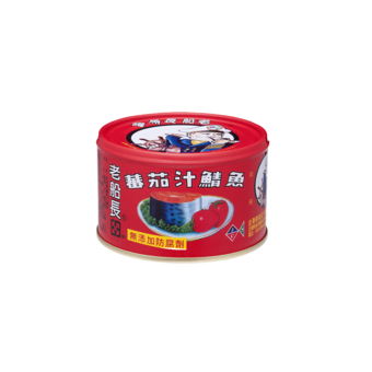 老船長 茄汁鯖魚-紅平二易3入