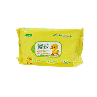 麗莎護膚柔濕巾106抽1入