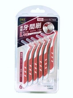 德技- 齒縫牙間刷 L型 0.7mm6入