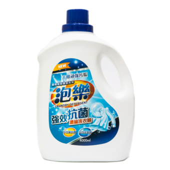 泡樂強效抗菌洗衣精4入