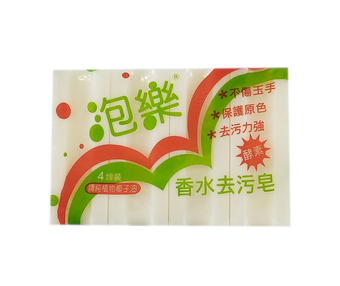 泡樂香水去污皂500g 4入