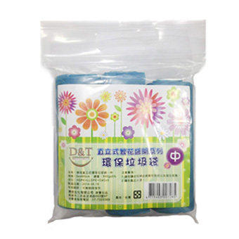 德技直立式垃圾袋500g(中)3入