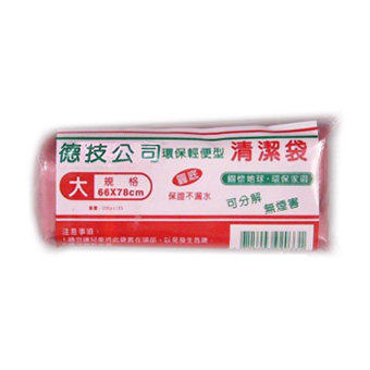 德技-清潔袋150g(大)1入