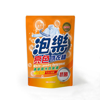 泡樂亮色洗衣精補充包 8入