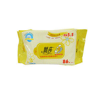 麗莎護膚柔濕巾 86抽1入